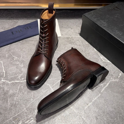 CD JUMP LACE-UP BOOT SYRUP CALFSKIN
