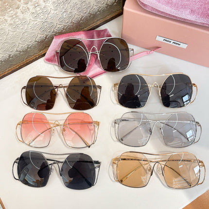LOGO SUNGLASSES MUA58 IN METAL