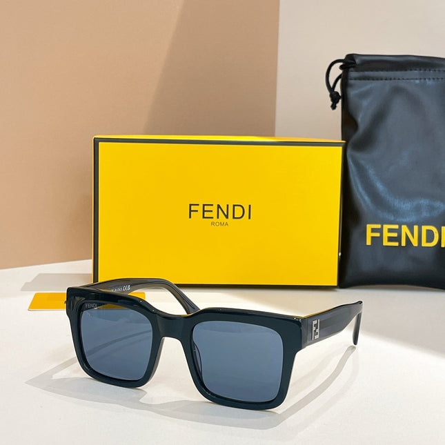 ROMA SQUARE FRAME SUNGLASSES FFF0053 IN ACETATE