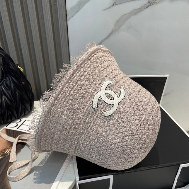 KNITTED BUCKET HAT DUSTY GREY 673884