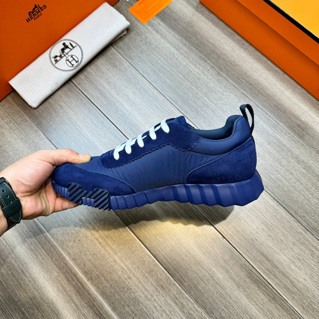 HM BOUNCING SNEAKER COBALT FABRIC
