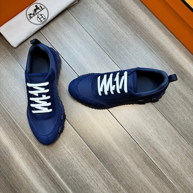 HM BOUNCING SNEAKER COBALT FABRIC