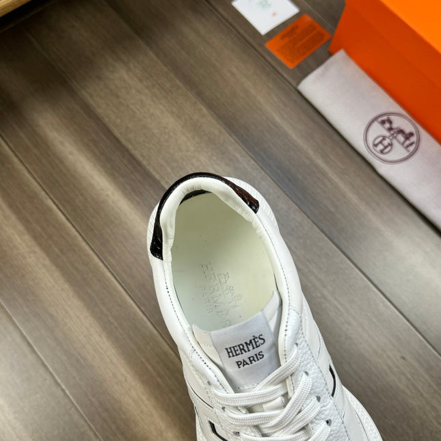 HM TRAIL SNEAKER WHITE CALFSKIN