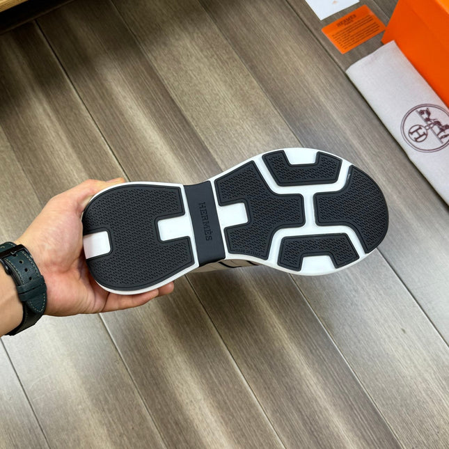 HM TRAIL SNEAKER WHITE CALFSKIN