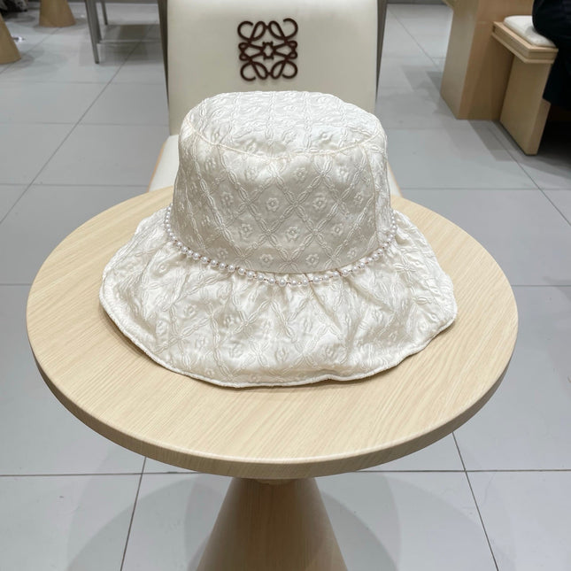 BUCKET HAT WHITE PEARL 674113
