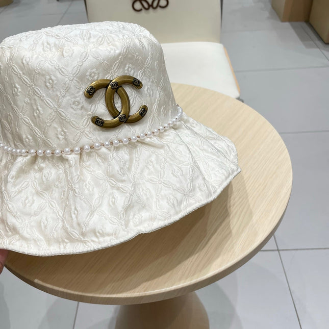 BUCKET HAT WHITE PEARL 674113