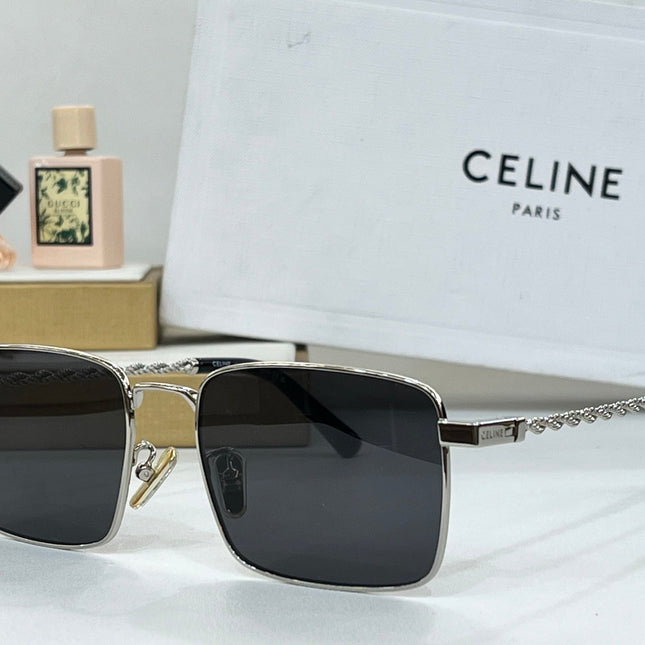 TRIOMPHE SUNGLASSES CL40522 IN METAL CHAIN LINK
