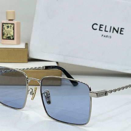 TRIOMPHE SUNGLASSES CL40522 IN METAL CHAIN LINK