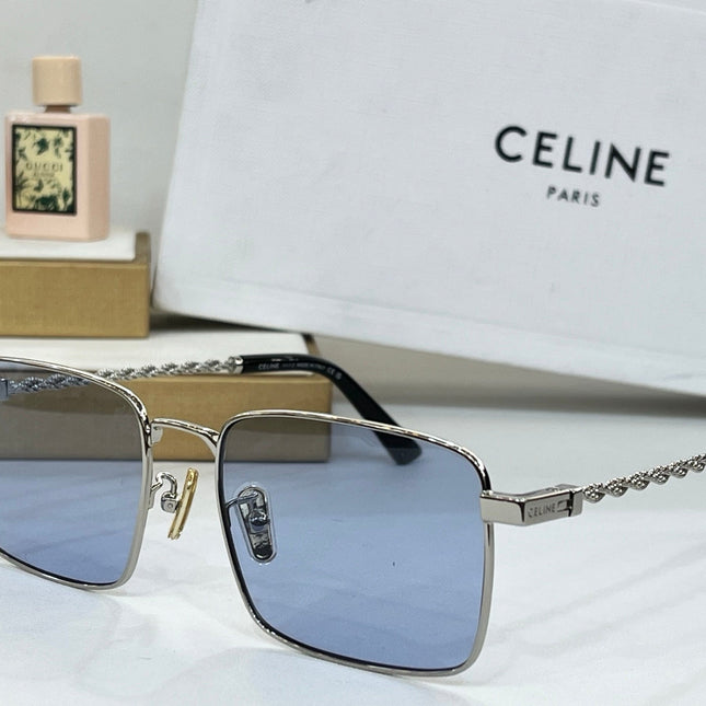 TRIOMPHE SUNGLASSES CL40522 IN METAL CHAIN LINK