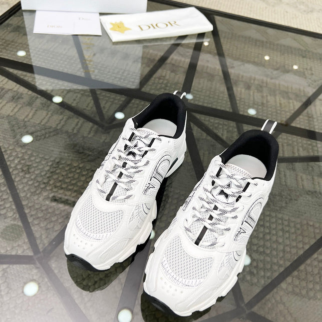 CD CHRONO SNEAKER WHITE MESH FABRIC