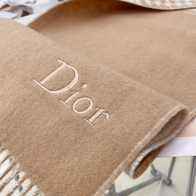 SCARF 180 CM IN CAMEL BEIGE CASHMERE 419820