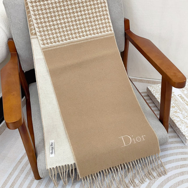 SCARF 180 CM IN CAMEL BEIGE CASHMERE 419820