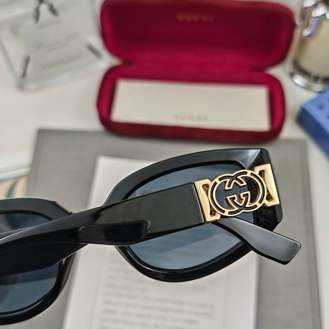 GEOMETRIC FRAME SUNGLASSES 58034 IN ACETATE