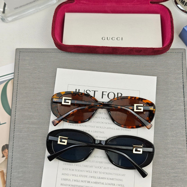 OVAL FRAME SUNGLASSES 58053 IN ACETATE