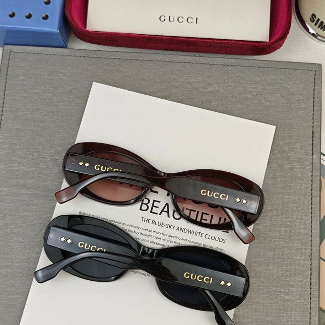 OVAL FRAME SUNGLASSES 59886 IN ACETATE