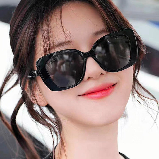 SQUARE SUNGLASSES 55133 IN ACETATE METAL FRAME
