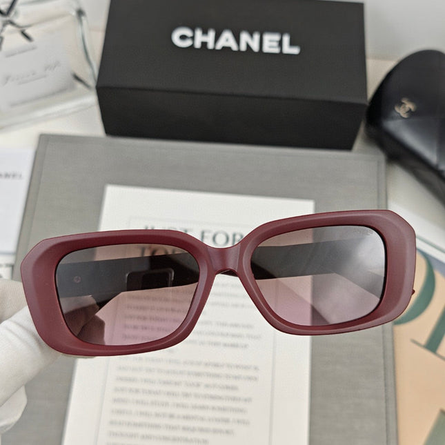 RECTANGULAR SUNGLASSES 55149 IN ACETATE