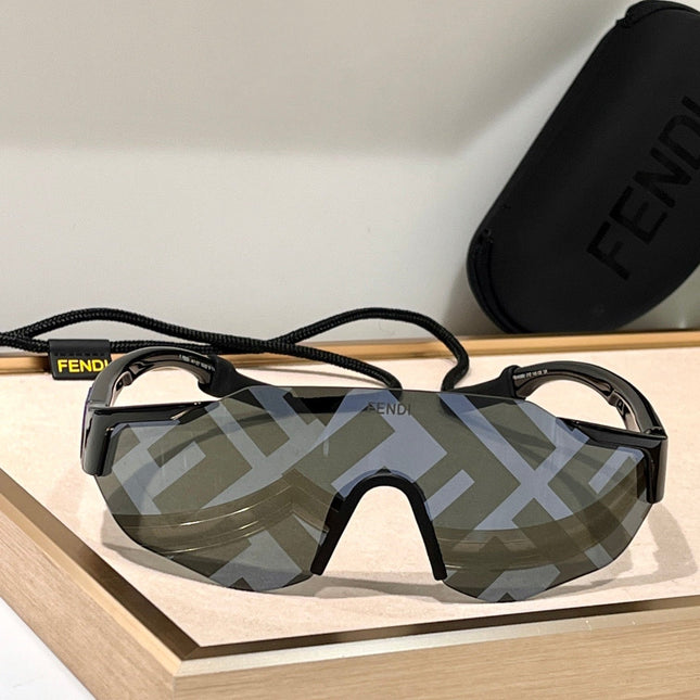 FF SQUARED VISOR FRAME SUNGLASSES FF40088U IN ACETATE