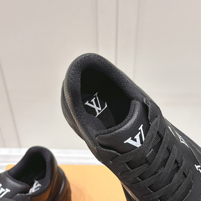 RUN AWAY SNEAKER IN BLACK MIX WHITE CALFSKIN