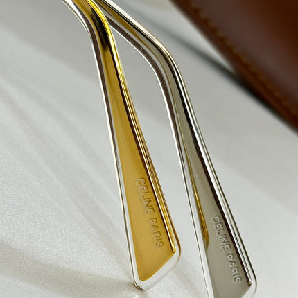 SUNGLASS CL40100 IN METAL MINERAL GLASS LENSES