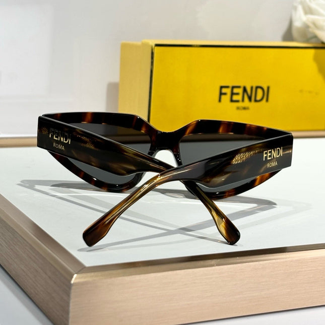 ROMA CAT-EYE FRAME SUNGLASSES FE40163U IN ACETATE