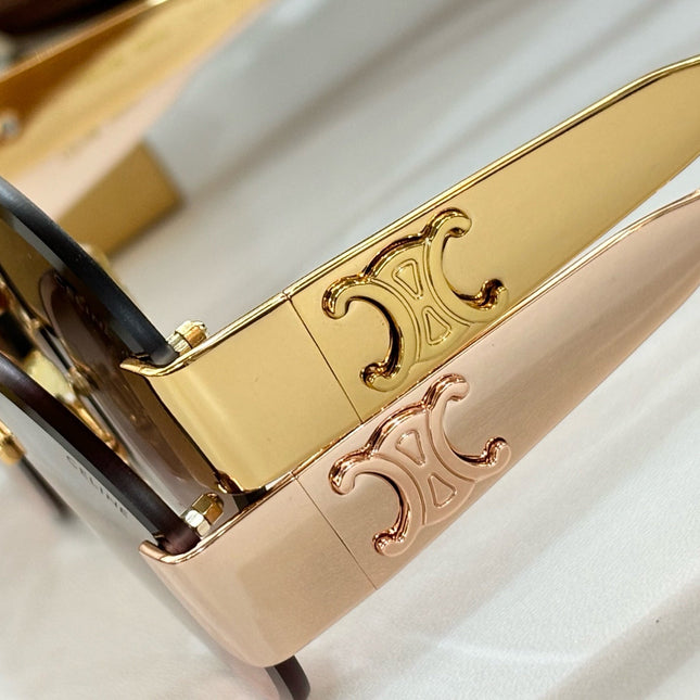 TRIOMPHE SUNGLASS CL42121U IN METAL