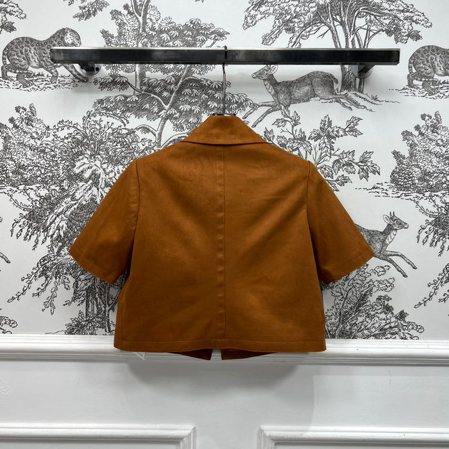 GUCCI 25S SHORT SLEEVE CROP TOP 262959