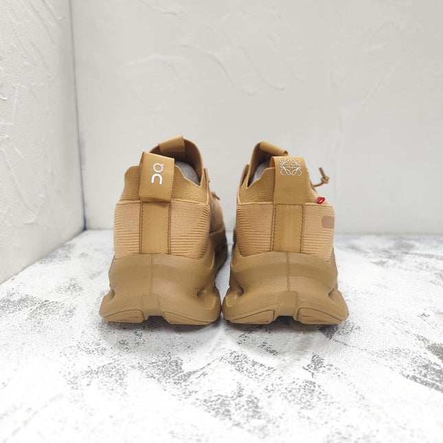 CLOUDTILT SNEAKER IN TORTILLA BROWN RECYCLED POLYESTER