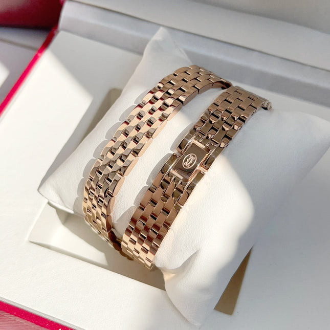 PANTHÈRE DE CARTIER WATCH ROSE GOLD CASE