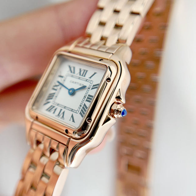 PANTHÈRE DE CARTIER WATCH ROSE GOLD CASE