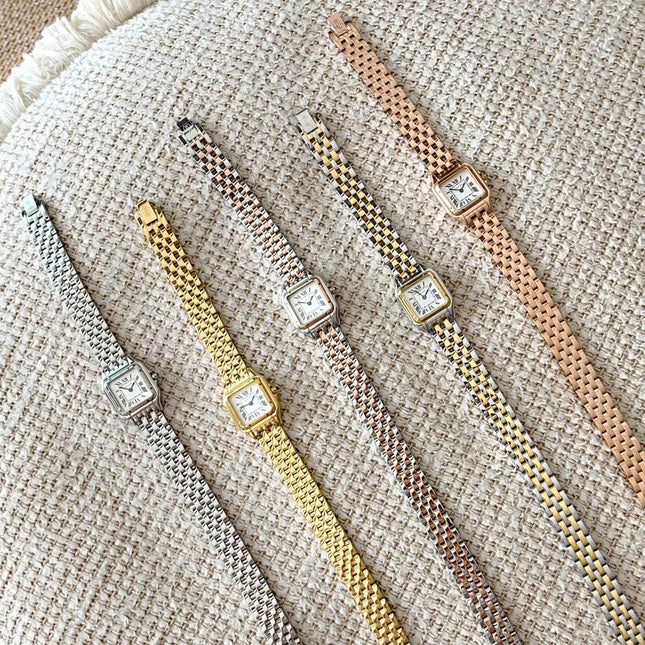 PANTHÈRE DE CARTIER WATCH ROSE GOLD CASE
