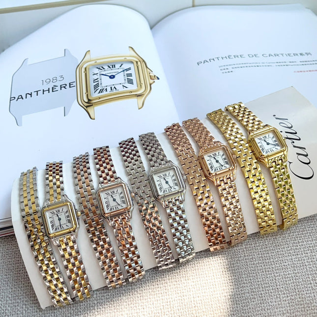 PANTHÈRE DE CARTIER WATCH ROSE GOLD CASE