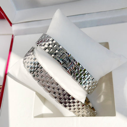 PANTHÈRE DE CARTIER WATCH SILVER CASE