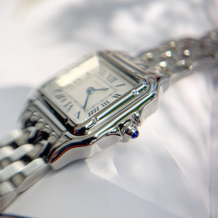 PANTHÈRE DE CARTIER WATCH SILVER CASE