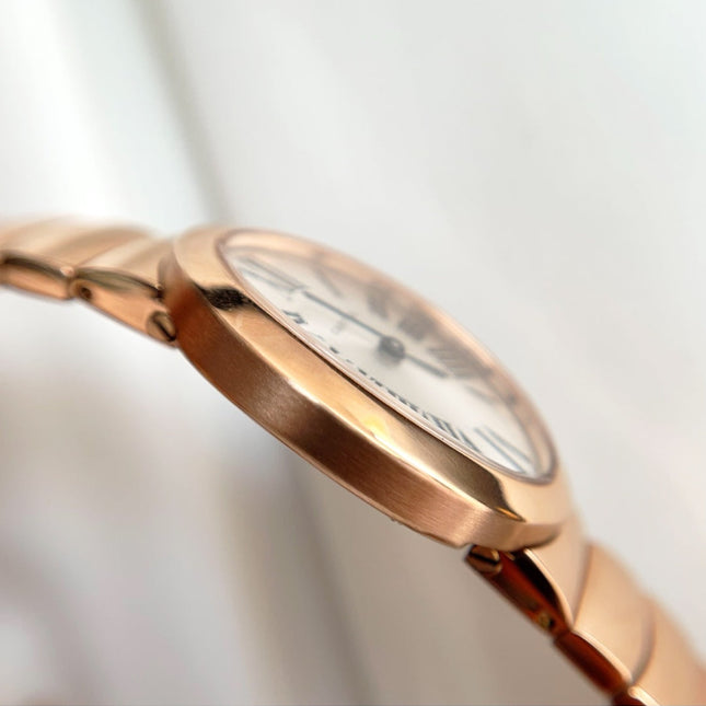 BAIGNOIRE DE CARTIER WATCH SMALL MODEL ROSE GOLD CASE