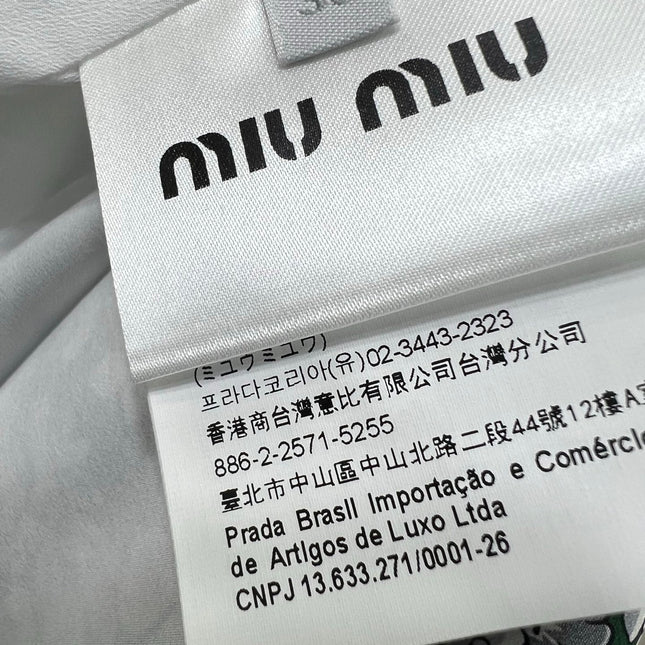 MIUMIU 25S LONG SLEEVE DRESS 265417