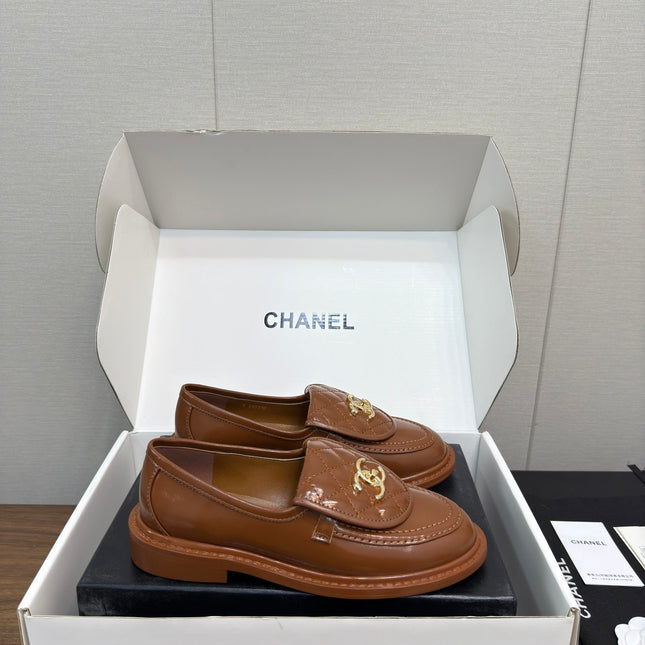 MOCCASIN 2.5 CM IN GINGERBREAD BROWN PREMIUM LAMBSKIN