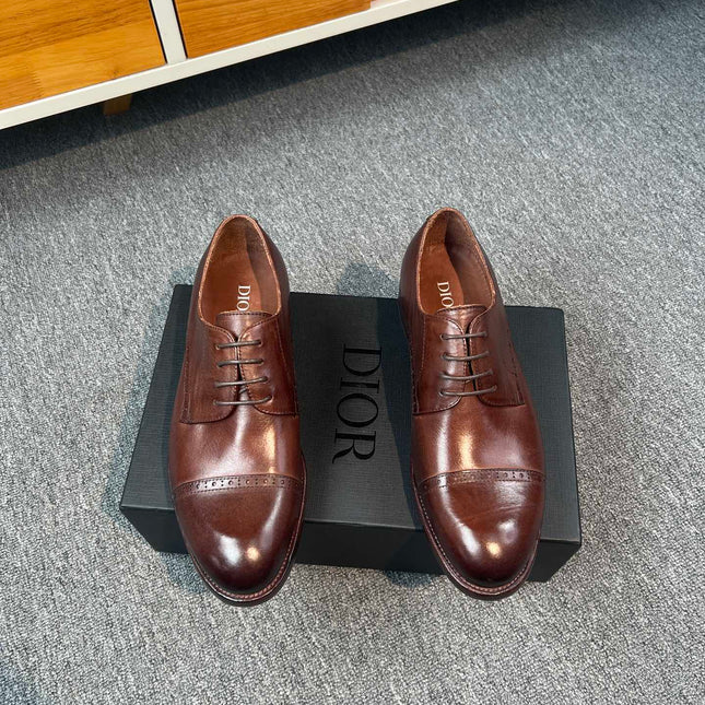 CD TIMELESS OXFORD SYRUP EMBOSSED CALFSKIN
