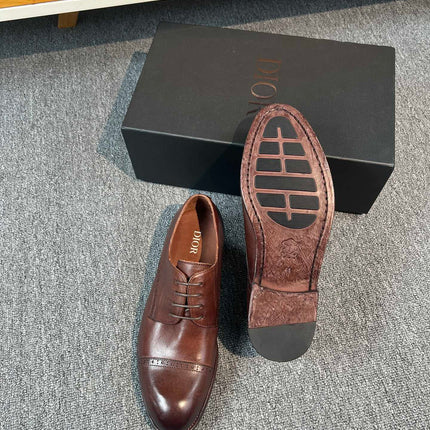 CD TIMELESS OXFORD SYRUP EMBOSSED CALFSKIN