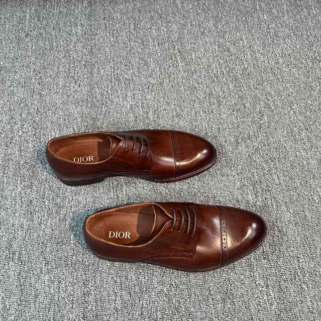 CD TIMELESS OXFORD SYRUP EMBOSSED CALFSKIN