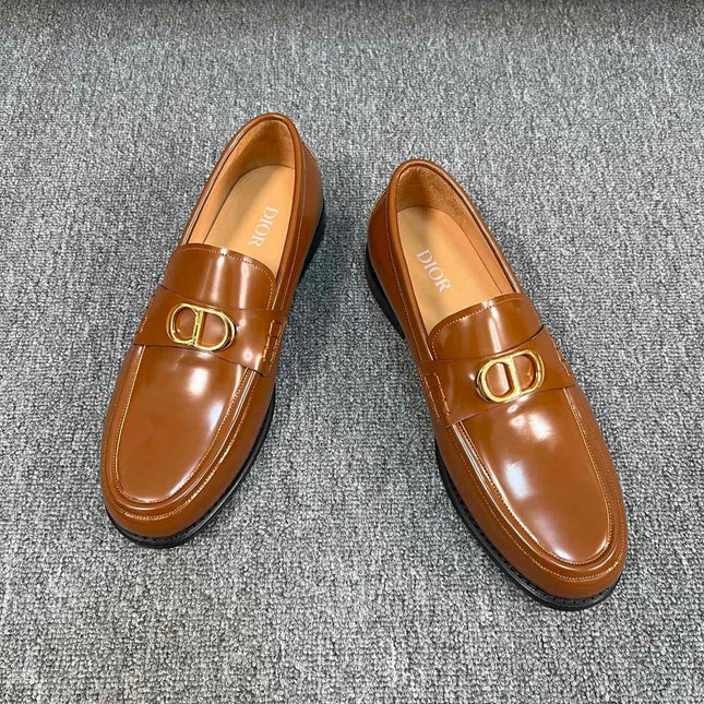 CD SYMBOL GRANVILLE LOAFER BRONZE CALFSKIN