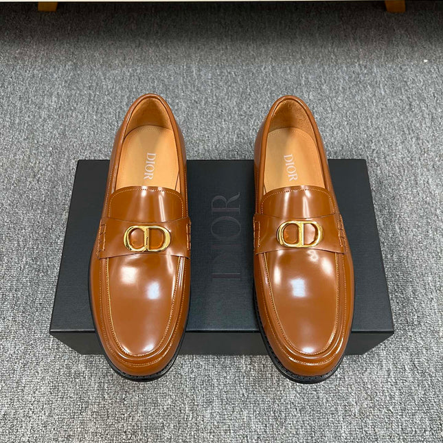 CD SYMBOL GRANVILLE LOAFER BRONZE CALFSKIN