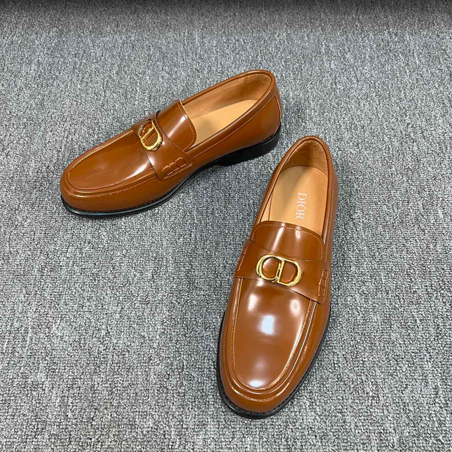 CD SYMBOL GRANVILLE LOAFER BRONZE CALFSKIN