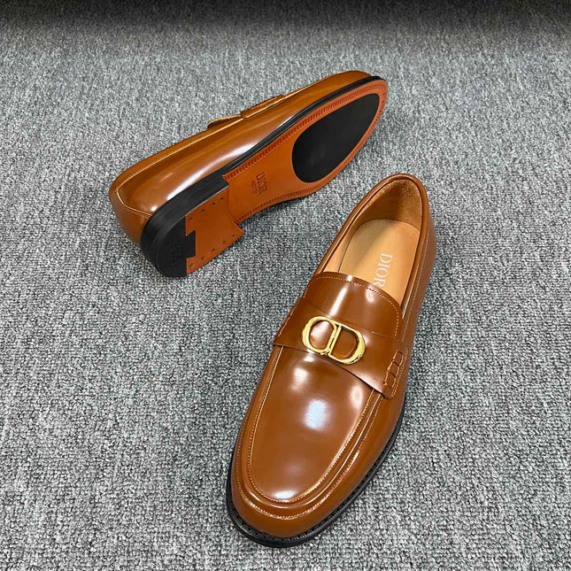 CD SYMBOL GRANVILLE LOAFER BRONZE CALFSKIN