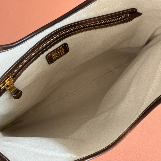 IVY TOTE BAG 40 IN BROWN OMBRE CALFSKIN