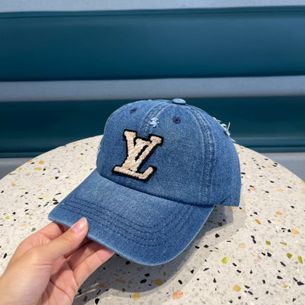 BASEBALL CAP IN CLASSIC BLUE DENIM 433085