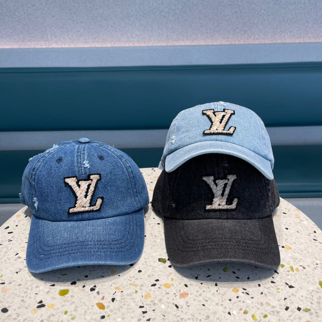 BASEBALL CAP IN BLACK DENIM 433087