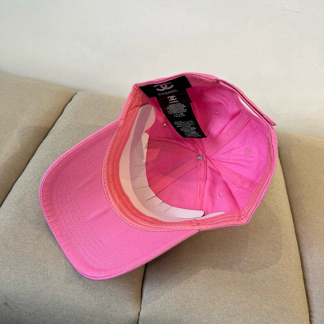 BASEBALL HAT IN ROSE PINK COTTON 672890