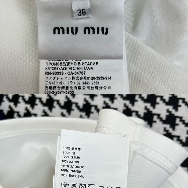 POLO SHIFT DRESS PLAID DESIGN PIQUÉ COTTON 266701