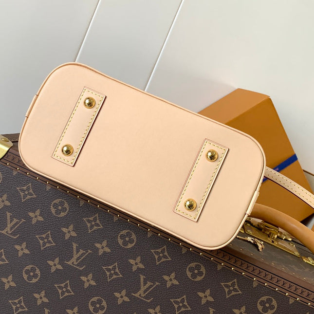 ALMA BB BAG 23 IN COLORFUL MONOGRAM COWHIDE GOLD-TONE HARDWARE